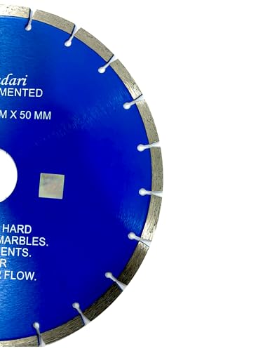 Image of Jon Bhandari Tools 12 inch Premium Segmented Diamond Cutting Blade for Marble, Granite, Tiles & Stones | 300mm Stone Cutter Blade for Angle Grinder | Heavy-Duty Blade for Wet & Dry Cutting (1pc)