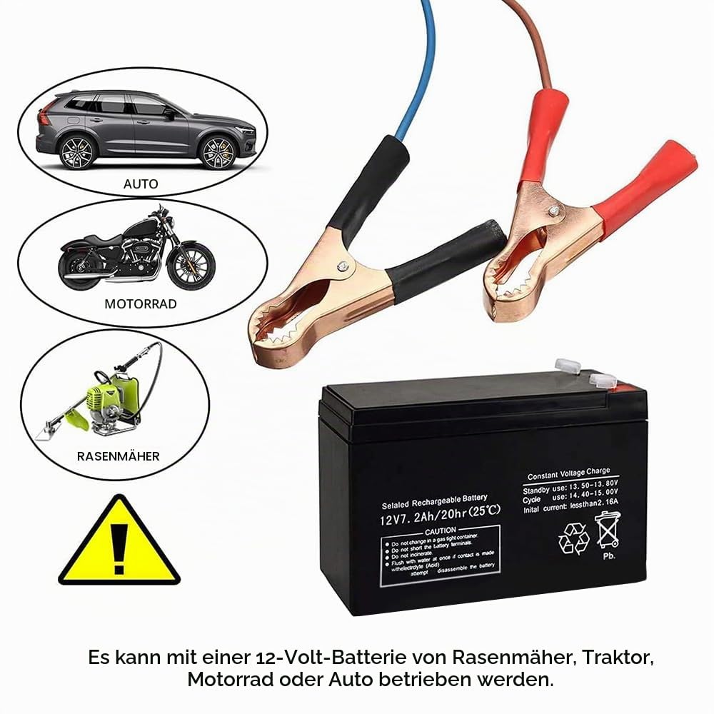 Oxalsäure Verdampfer, 180W 12V Vaporizer für Bienenstock, Imkereiausrüstung für Bienenstock, Thermostatische Steuerung, Keine Rückstände | Thermostatische Steuerung, keine Rückstände, Imkereiwerkzeuge für die Bienenstockwartung