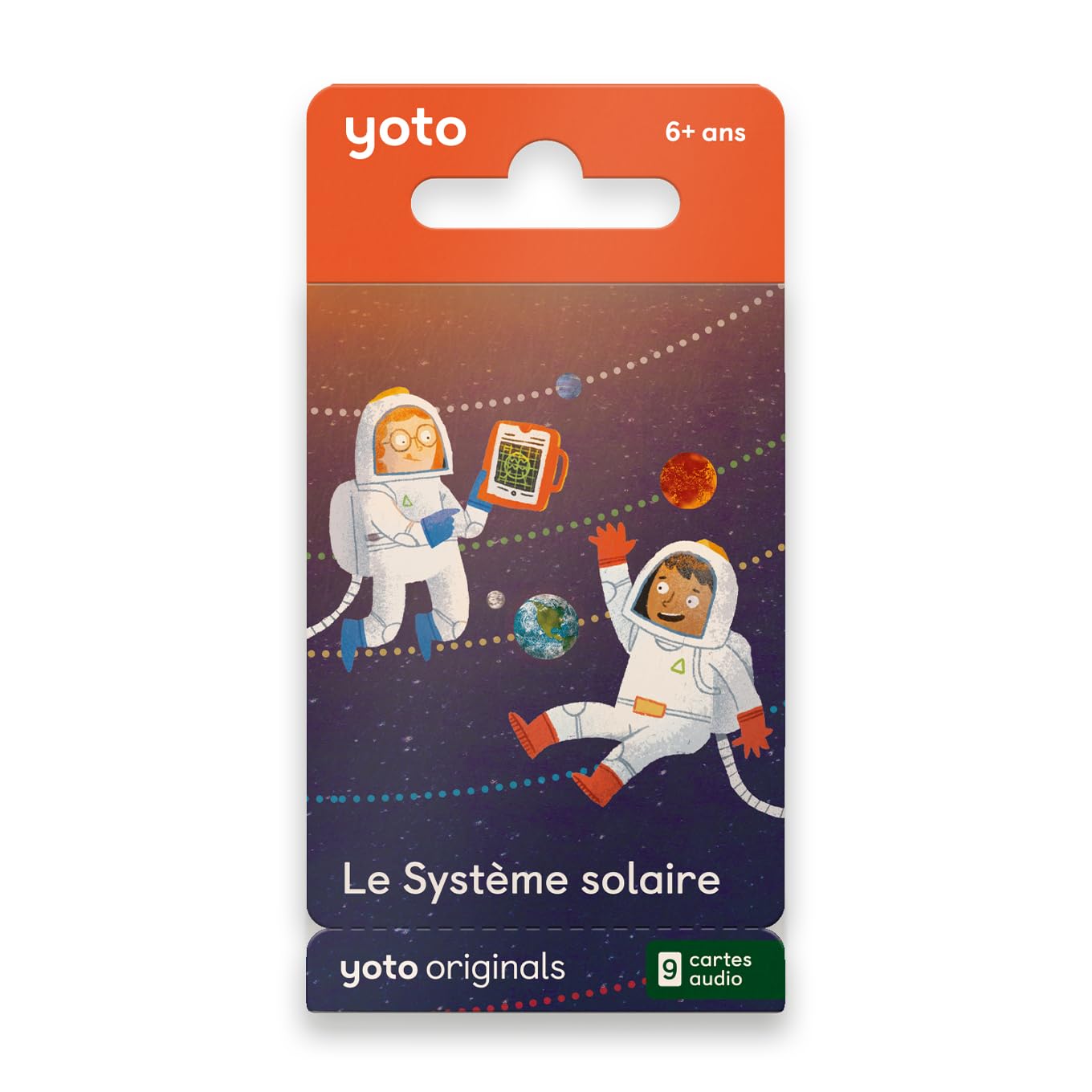 Yoto Le Système Solaire Pack Livre Audio Enfants Français Conteuse Veilleuse Boîte à Histoires Mini