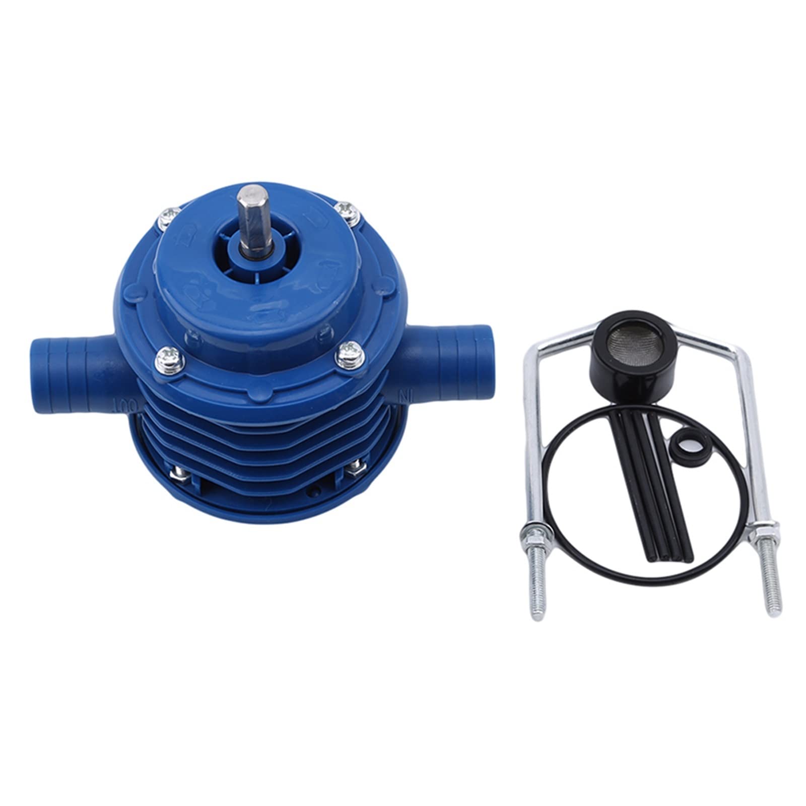 Cvfrdd A Only Pump Diaphragm Pump Blue Self-Priming Dc Pumping Centrifugal Pump Household Small Hand Electric Drill Water(A Only Pump)
