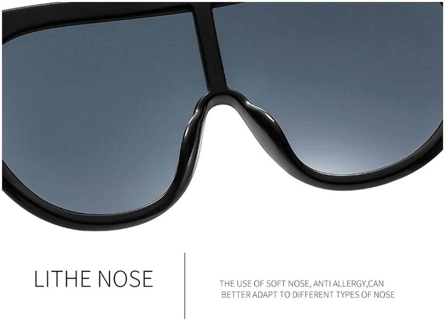 Oversized Pilot Sunglasses Women Big Frame Luxury Round Sun Glasses For Ladies Outdoor Eyewear Shades UV400 - Image 5