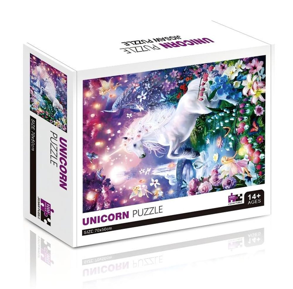 WESEN 1000 Piece Jigsaw Puzzle for Adults - Horse dog cat Animal Puzzle gift - Brain Challenge Toy for Kids and Adults - 70x50cm - Image 4