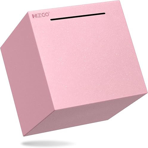 Miniatura 8 de hizgo Alcancía azul para adultos, alcancía de acero inoxidable para adultosniños, debe romperse para abrir, caja de ahorro de dinero sin abrir (4.72