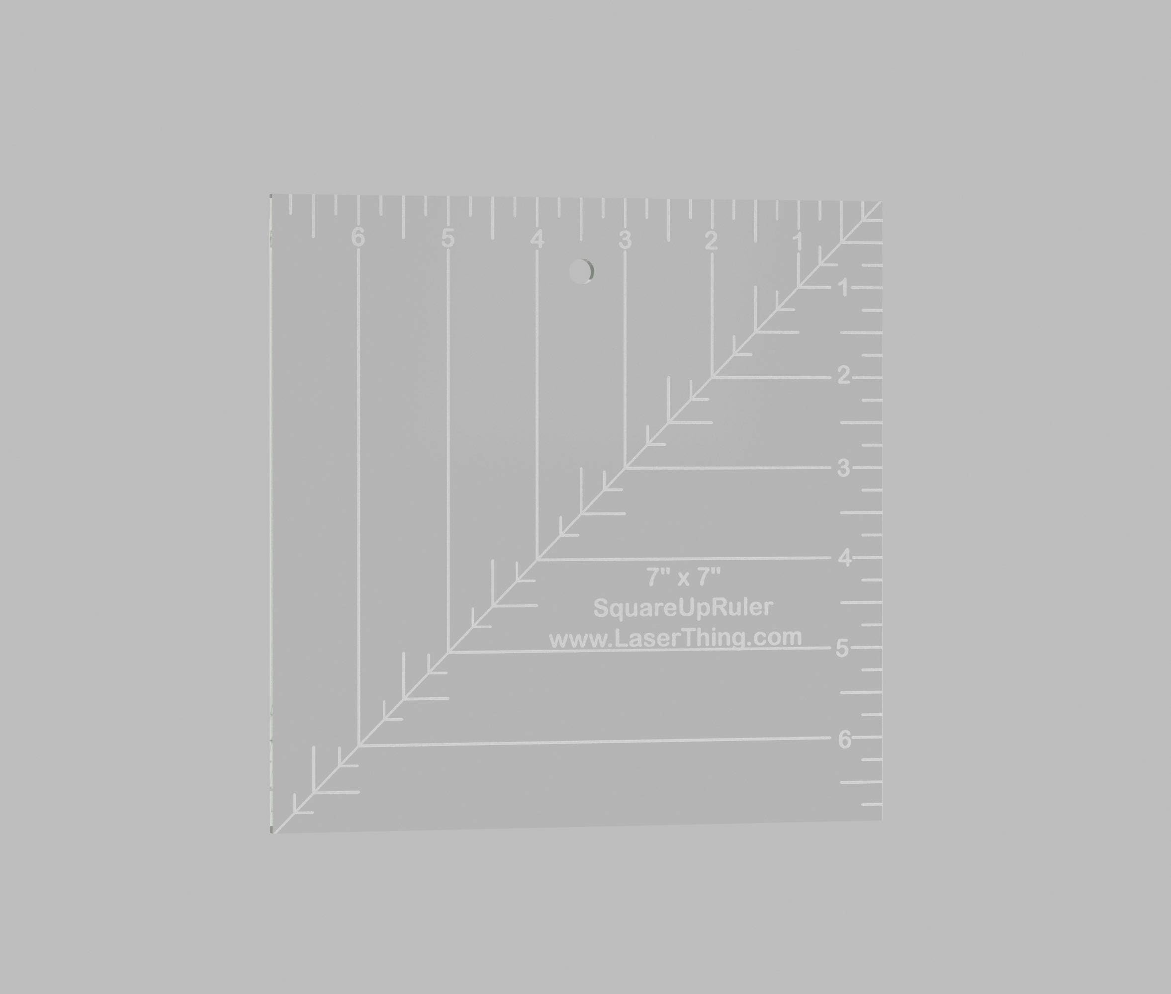 Square Up Ruler 7-Inch by 7-Inch (7x7)