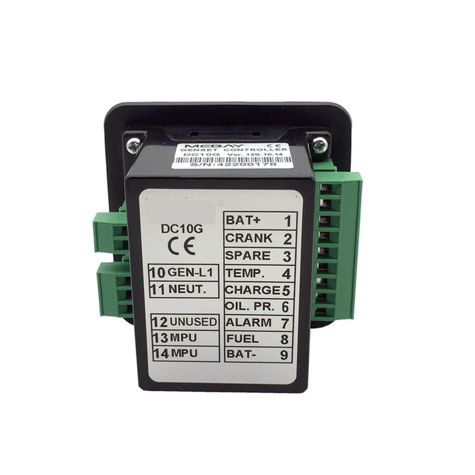 Controlador de generador DC10G panel de control multifunción para evitar averías en el motor 3
