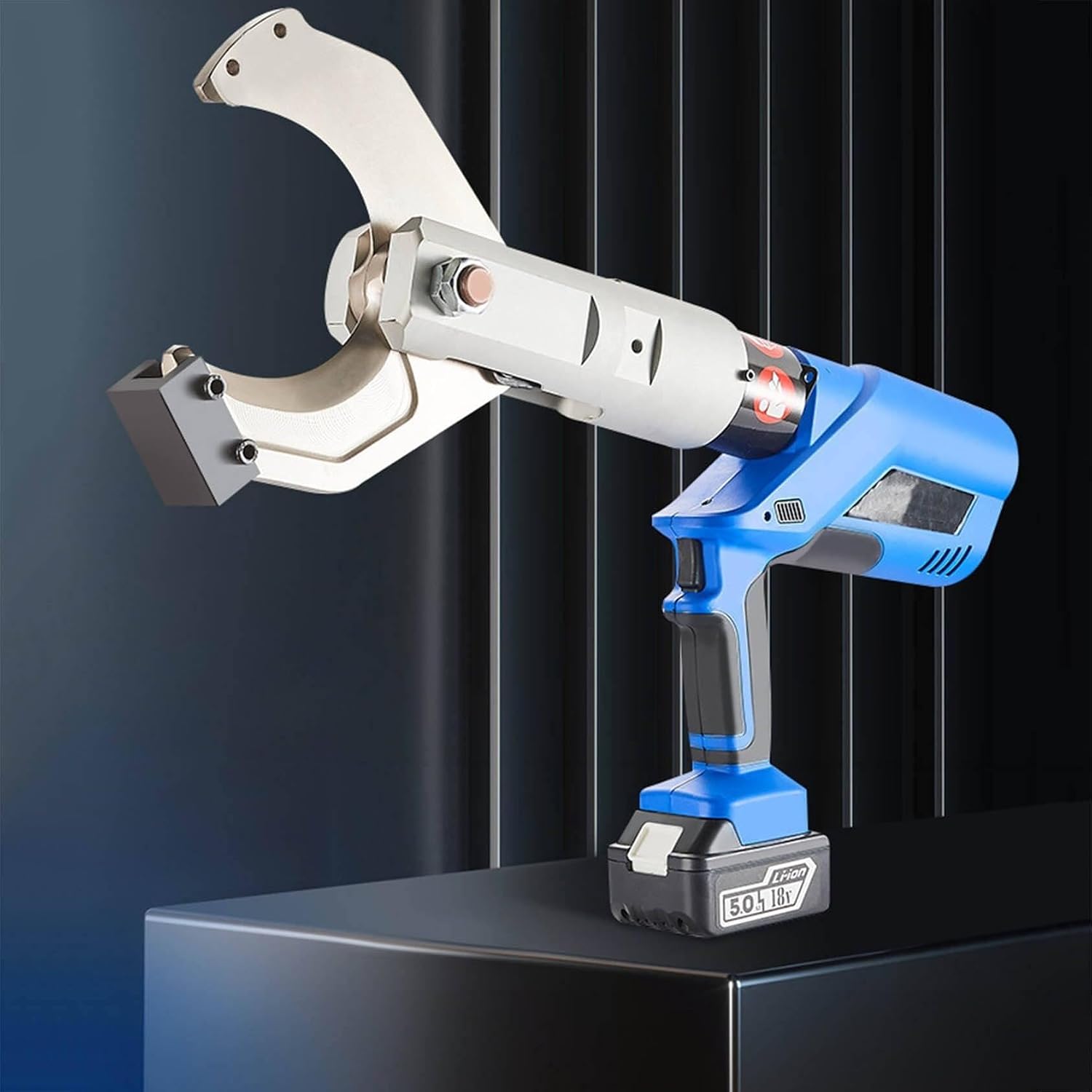 Electric Ratchet Cable Cutter with LED Display/Battery, Wire Cutting Tool | 85C