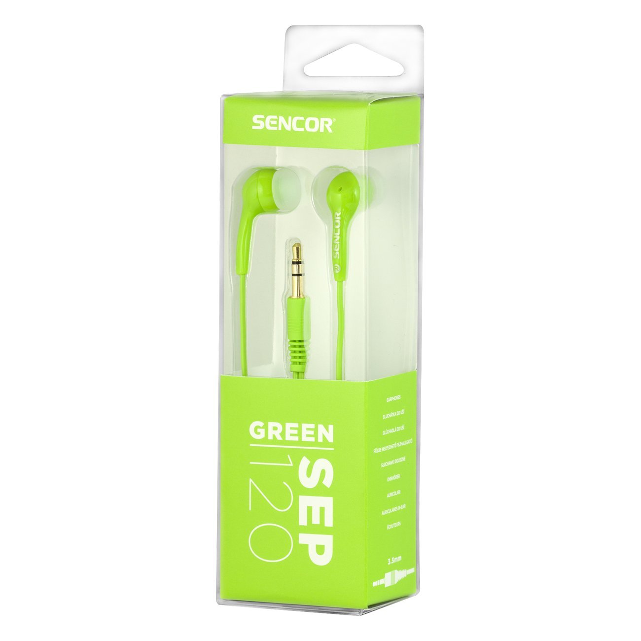 SENCOR SEP 120 In-Ear Headphones - Green, rose, M - Image 2