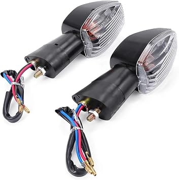 Motorbike Indicators Motorcycle Turn Signal Light Indicators Blinker Lamp For For CB1000R For CBF 500 600N 1000F For CB400 For CB1300 SB SF Turn Signals LightsCLEAR