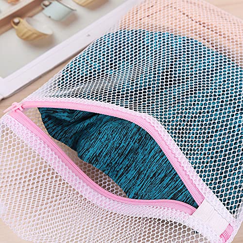 Laundry Bags For Dirty Clothes Washing Machines Mesh Laundry Wash Bags For Bra Underware Socks Laundry Washing Bag With Zipper(4 Pcs/Set) #TOP1