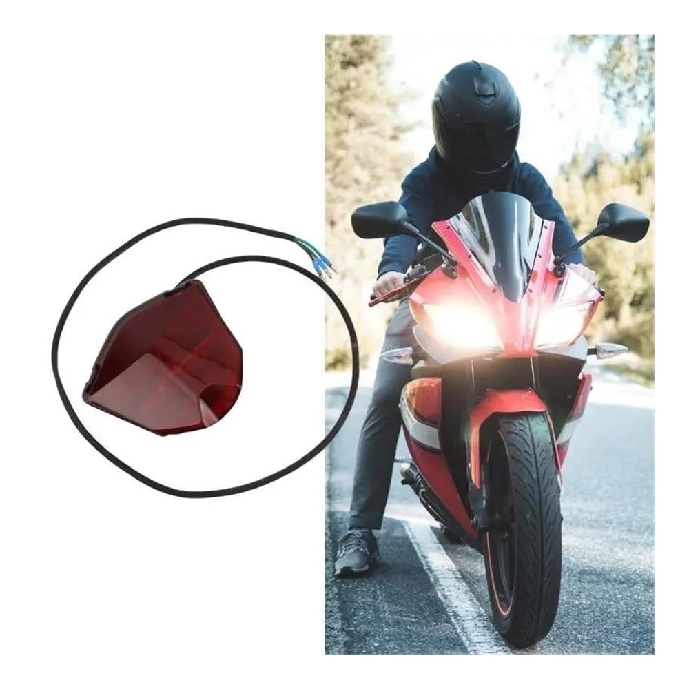 Fanale Posteriore Freno Applicazione: luci di segnalazione per moto, accessori per luce posteriore del freno a LED ad alta luminosità per da cross
