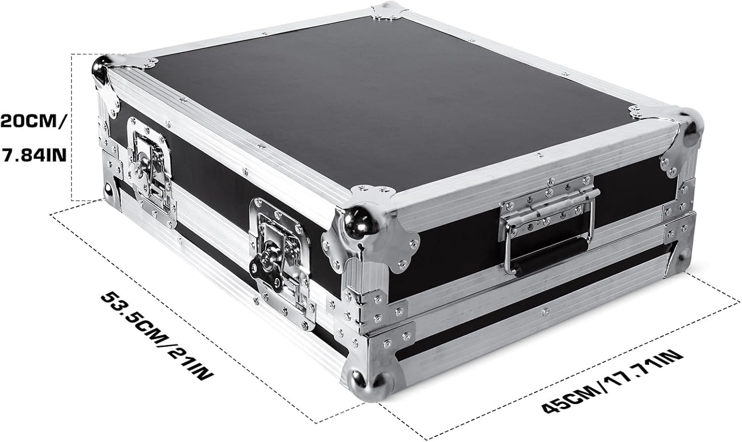 Controller DMX, Console DMX 1024 canali con Flight Box, Controller da discoteca DMX 512, Spettacolo di luci, Festa, Controller DJ con testa mobile