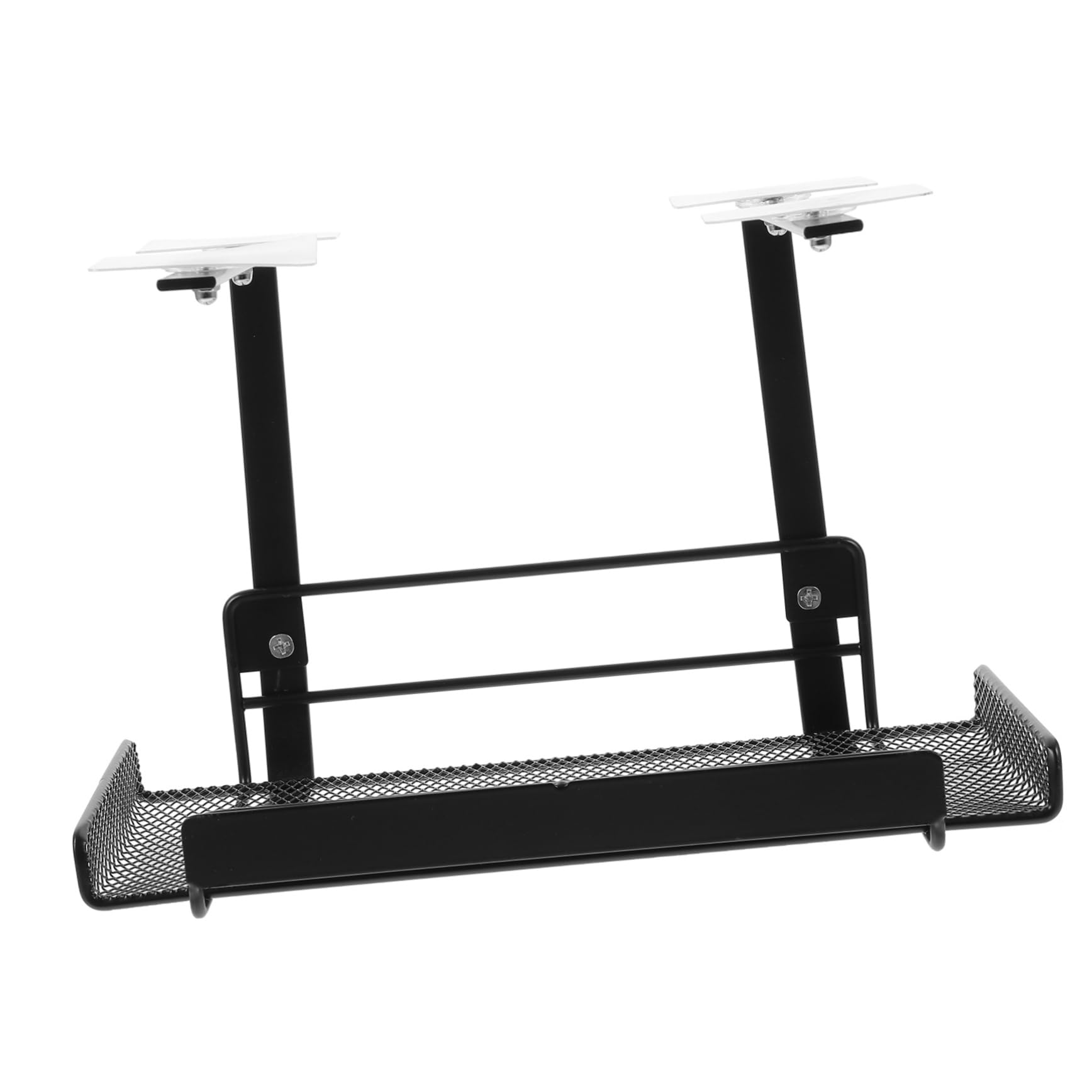 Support de gestion pour câbles sous table HOMSFOU en métal pour bureau