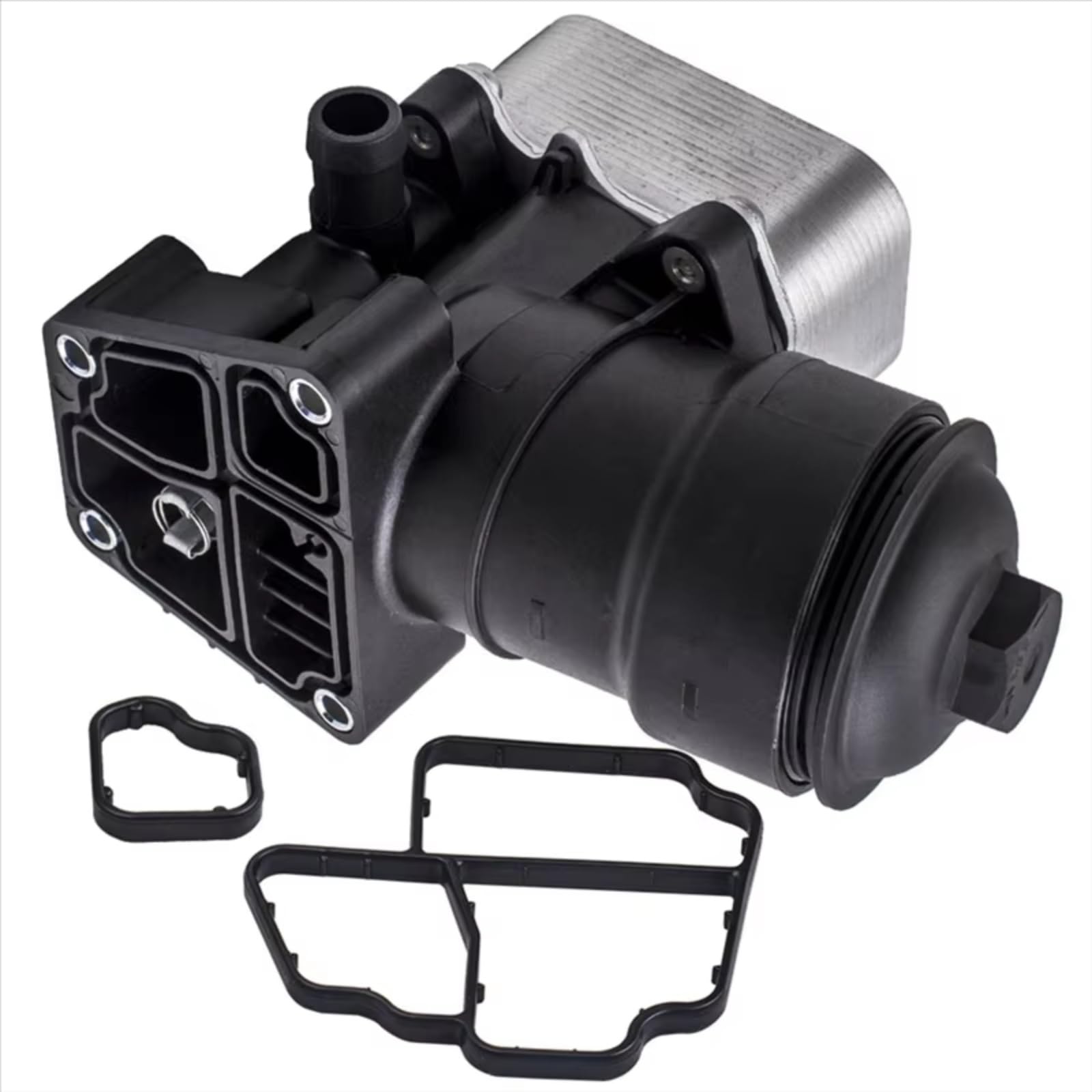 Termostato Auto Compatibile Con Per Golf 2005 2006 2007 2008 2009 2010 2011 2012 2013 1 Pz Alloggiamento Radiatore Olio Con Tappo Radiatore Accessori 03L117021C