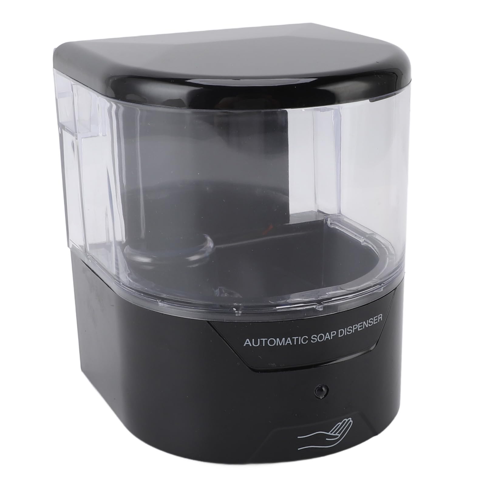 Dispensador de jabón de Pared, 600 ml, automático, igente, eléctrico y sin Contacto. Incluye depósito para jabón. Ideal para el baño.