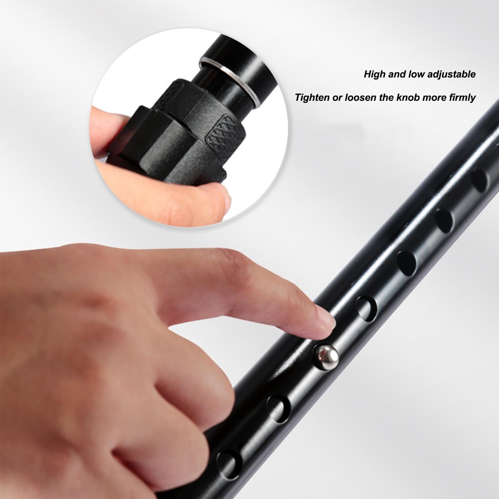 Muleta de Antebrazo, Portátil, Ajustable, Antideslizante, Ligera, Plegable, Muleta de Antebrazo, Muletas Ergonómicas y Plegables, Ayudas para Caminar, Muletas de Antebrazo,