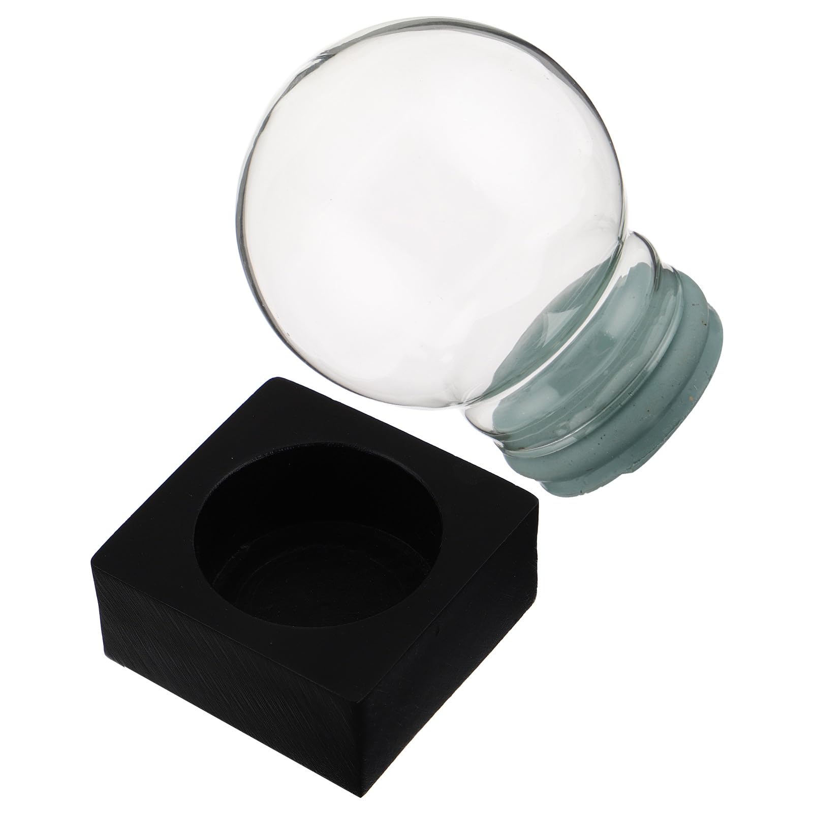 Kit de bola de nieve de cristal de 65 mm ideal para regalar manualidades personalizadas