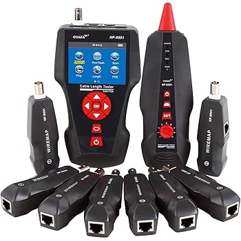 Noyafa Nf 8601w Ethernet Cable Tester Ping Poe Amazon Com Industrial Scientific
