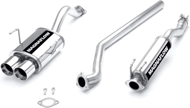 MagnaFlow 2002-2005 Honda Civic SI Street Series Cat-Back Performance Exhaust System, L4 2.0L