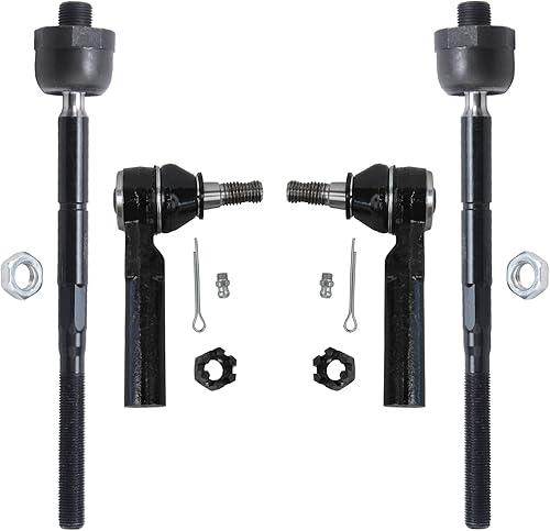 Miniatura 28 de Detroit Axle - 4 barras de acoplamiento delanteras para Chevrolet Trailblazer GMC Envoy 2002-2009 2003 2004 2005 2006 2007 2008 Reemplazo de