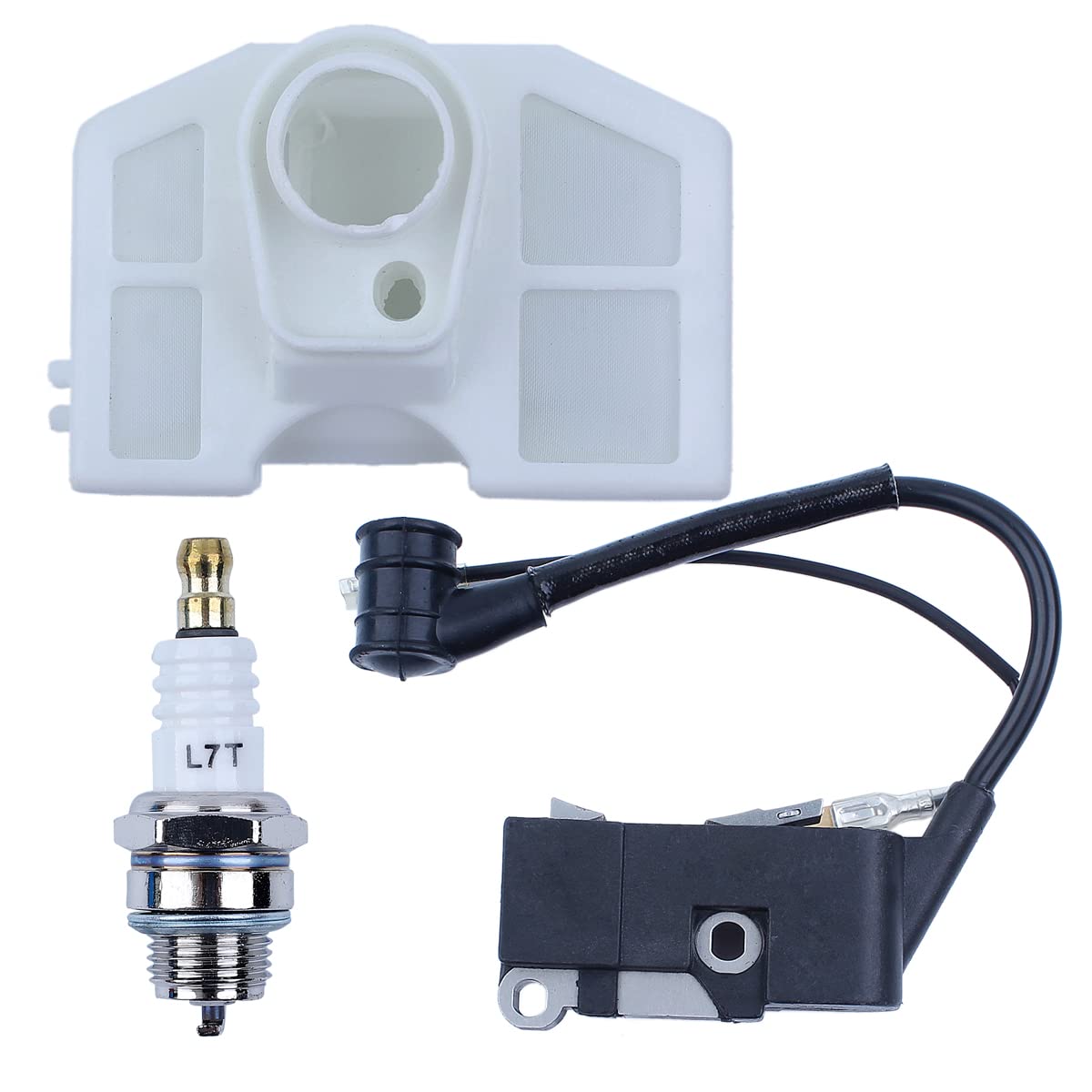 Ignition Coil Air Filter Kit For Chinese 4500 5200 5800 52cc 45cc 58cc Chainsaw, Ignition Coil, Air Filter, Spark Plug