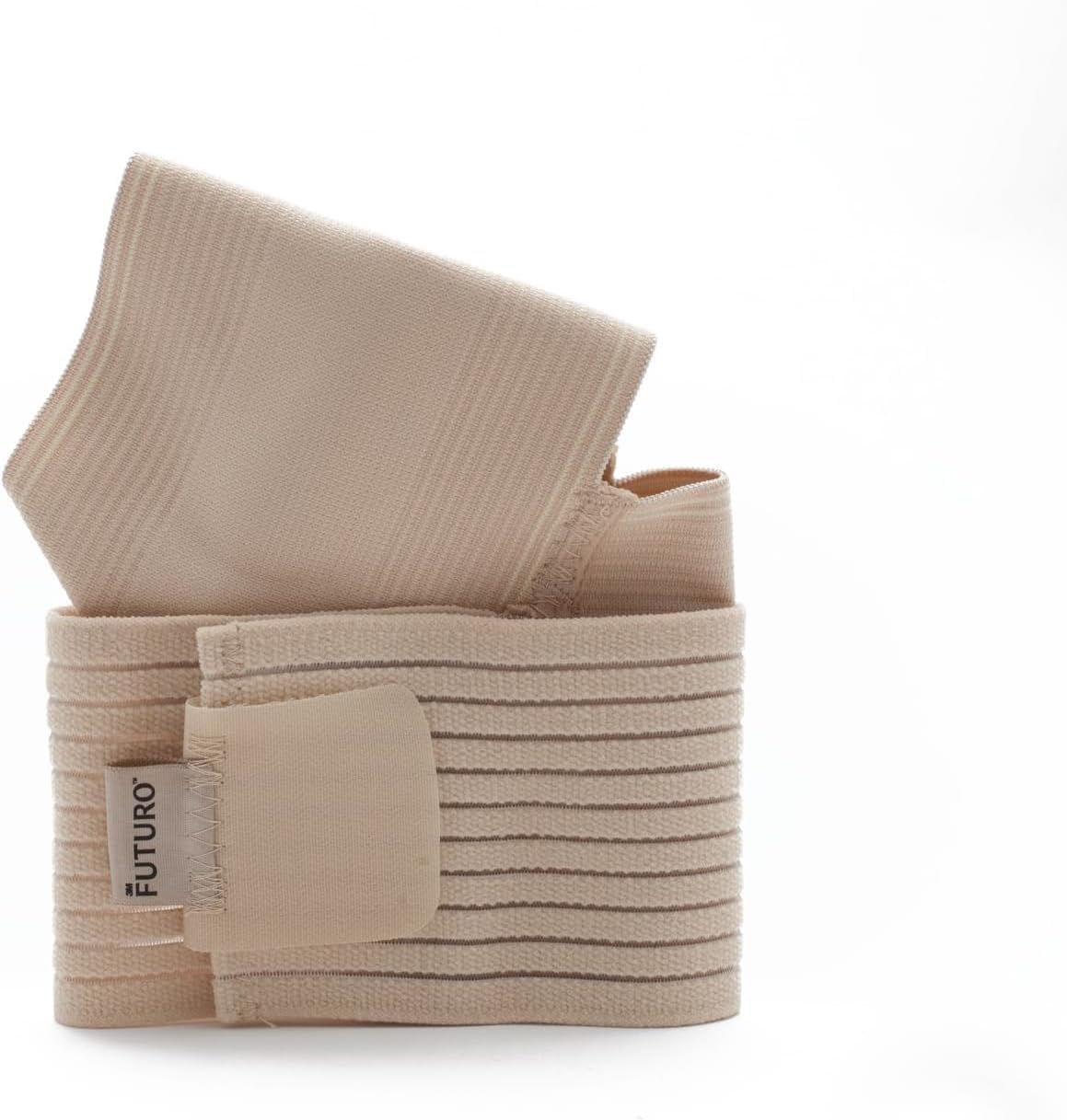 FUTURO Sprunggelenk-Bandage, Größe L (22,9 - 25,4 cm) – Unterstützung von Steifen, Schmerzenden oder Verletzten Sprunggelenken, Fußgewölbestütze, Atmungsaktiv, für Sport und Alltag