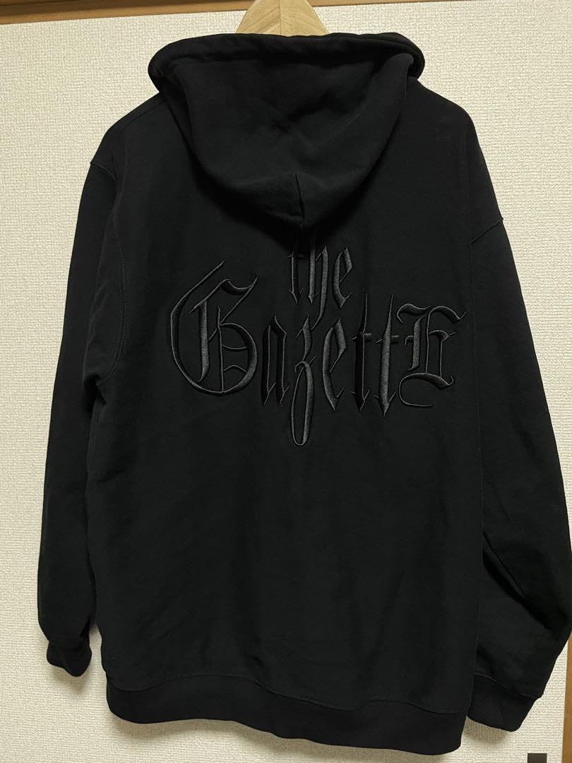 Amazon.co.jp: the GazettE ロゴパーカー 黒 L : ファッション - トップス