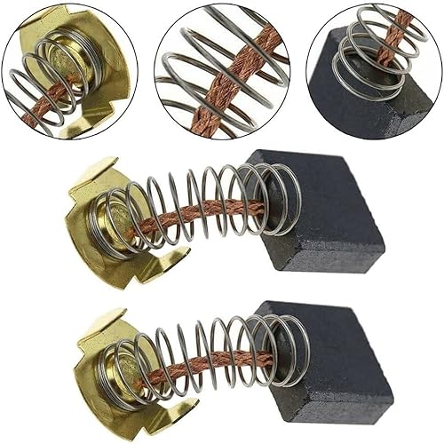 Miniatura 3 de 4 cepillos de carbono CB204, repuesto para Makita CB-204, CB-203, CB202, 191944-6, 191953-5, 191957-7, 181051-3, 643200-5