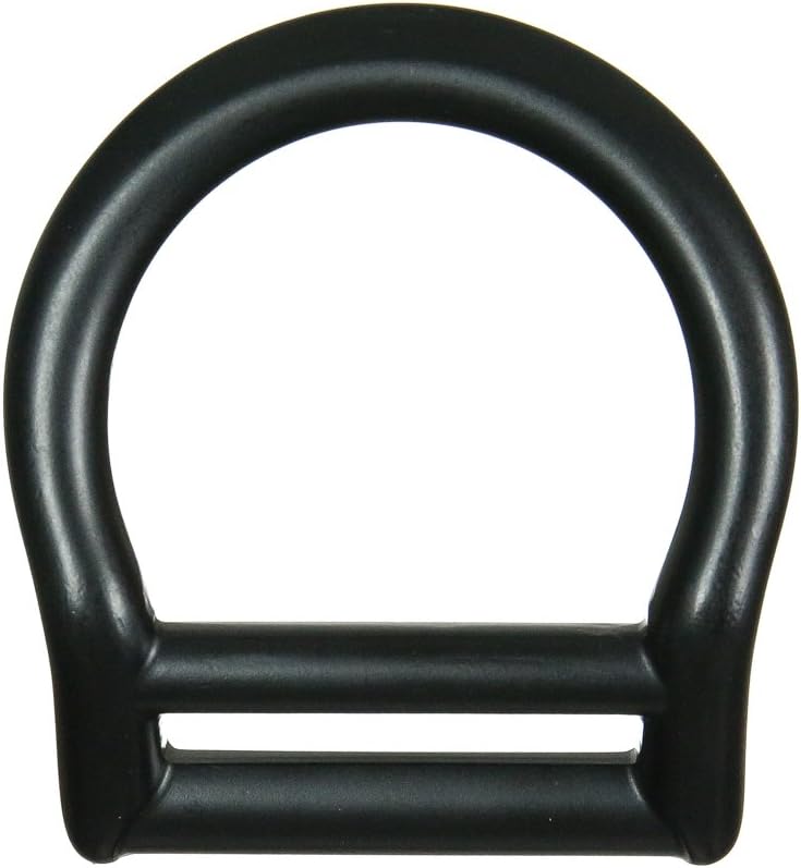 Fusion Climb FP-8160-2-BLK-10P D-Rings (10 Pack), Black, One Size