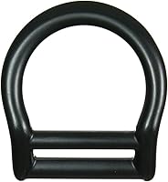 Vista 4 de Fusion Climb FP-8160-2-BLK-5P Anillos en D (paquete de 5), negro, talla única