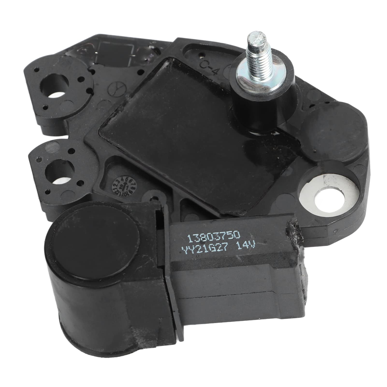 Lichtmaschinenspannungsregler, Kompatibel mit 545i 645ci X5 4.4i 4.8is – OE-Ersatz 595464 2609960 2714345 – Aluminiumlegierung und ABS-Konstruktion