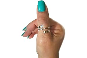 Big Silver Knot Thumb Ring Sterling Silver Wrap Around