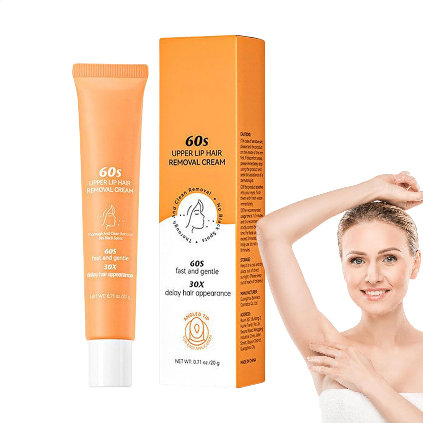 Crema Depilación Facial, Cara Crema Depilación, Pelos Faciales Labio Cremas Remover Para Mujeres Y Hombres, Cara Hidratante Pelucos Cremas Depilatorias, Para Todos Los Tipos Piel