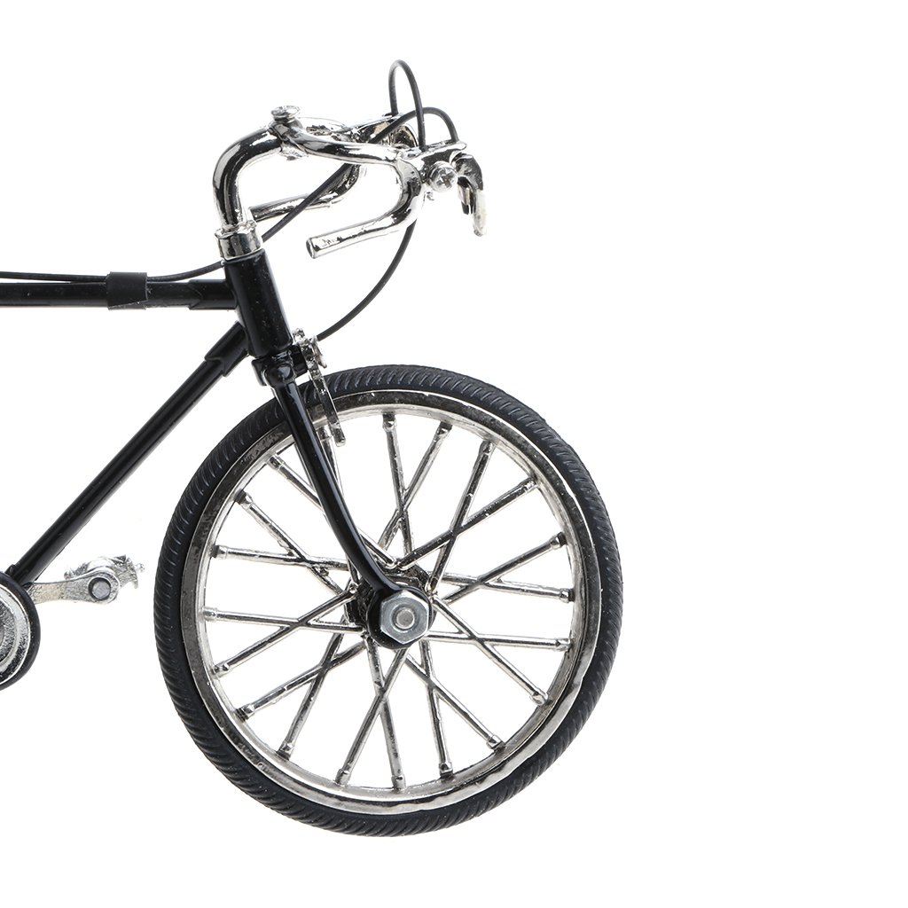 ミニチュア自転車 金属製 シルバー/ブラック Amazon.co.jp: F Fityle 1/16 自転車模型 ミニチュア自転車 模型