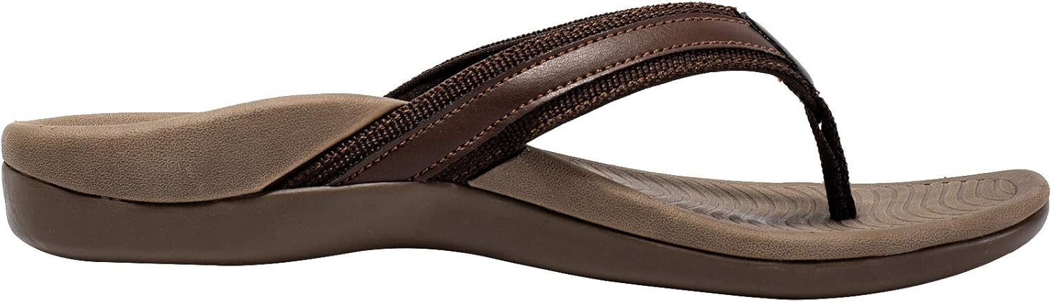 Womans Sandals Flip Flop with Orthotic For Flat Feet Plantar Fasciitis Arch Support Athletic Slide Sandals Relieve Flat Feet, High Arch, - Image 6