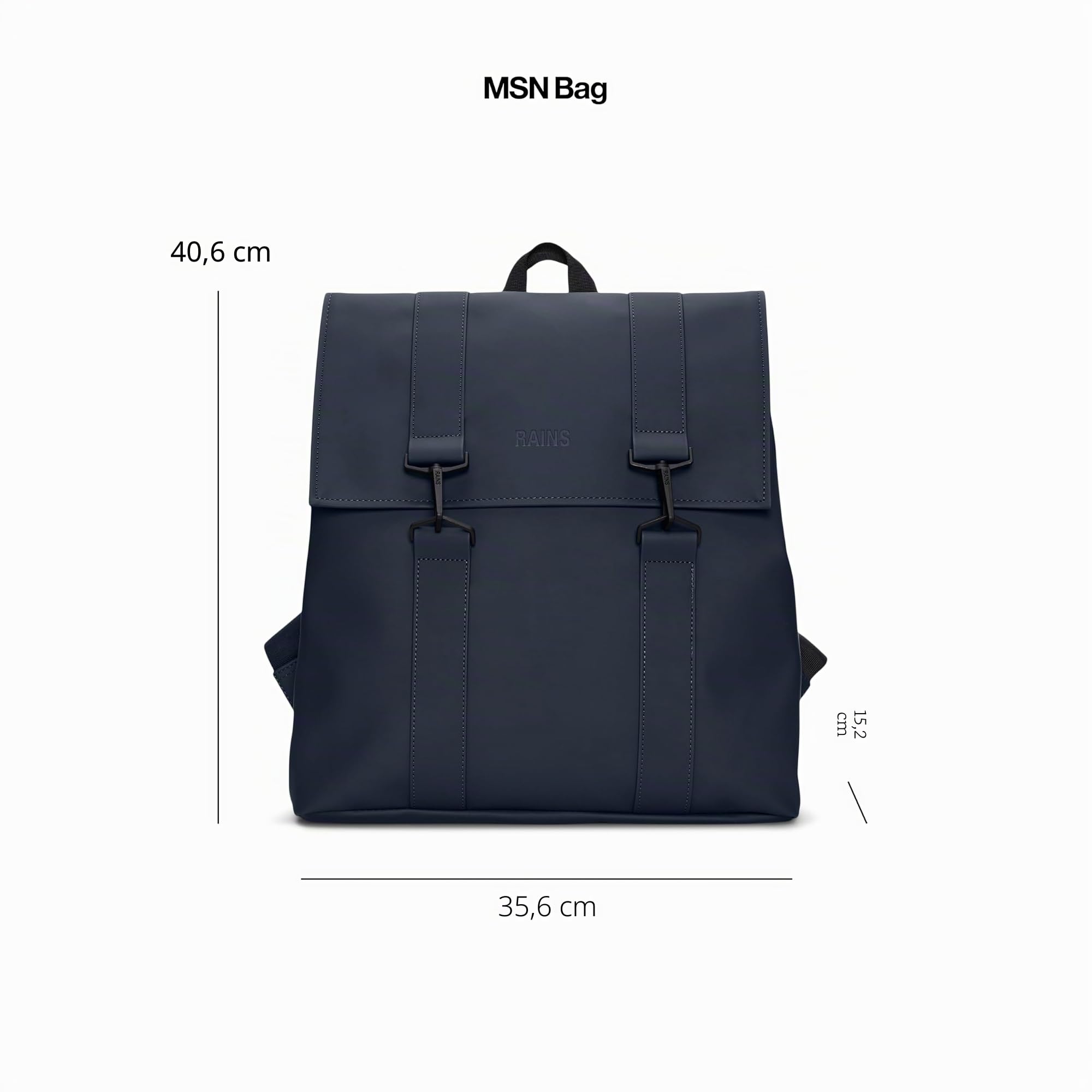 Rains Msn Bag - Bolsa de mano unisex, azul, Talla única