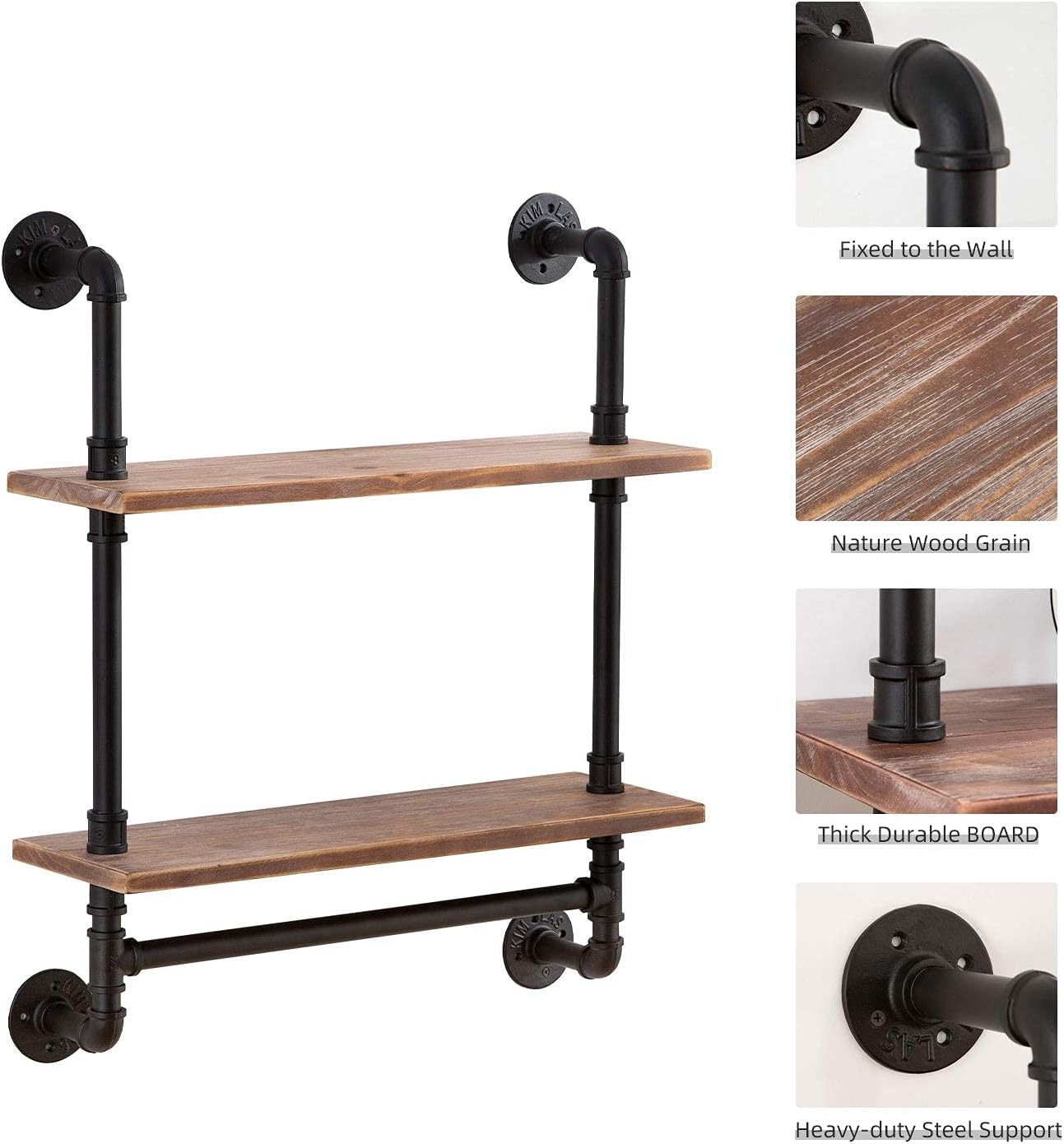 Nеw Dеаl Industrial Pipe Shelving,Iron Pipe Shelves Industrial Bathroom
