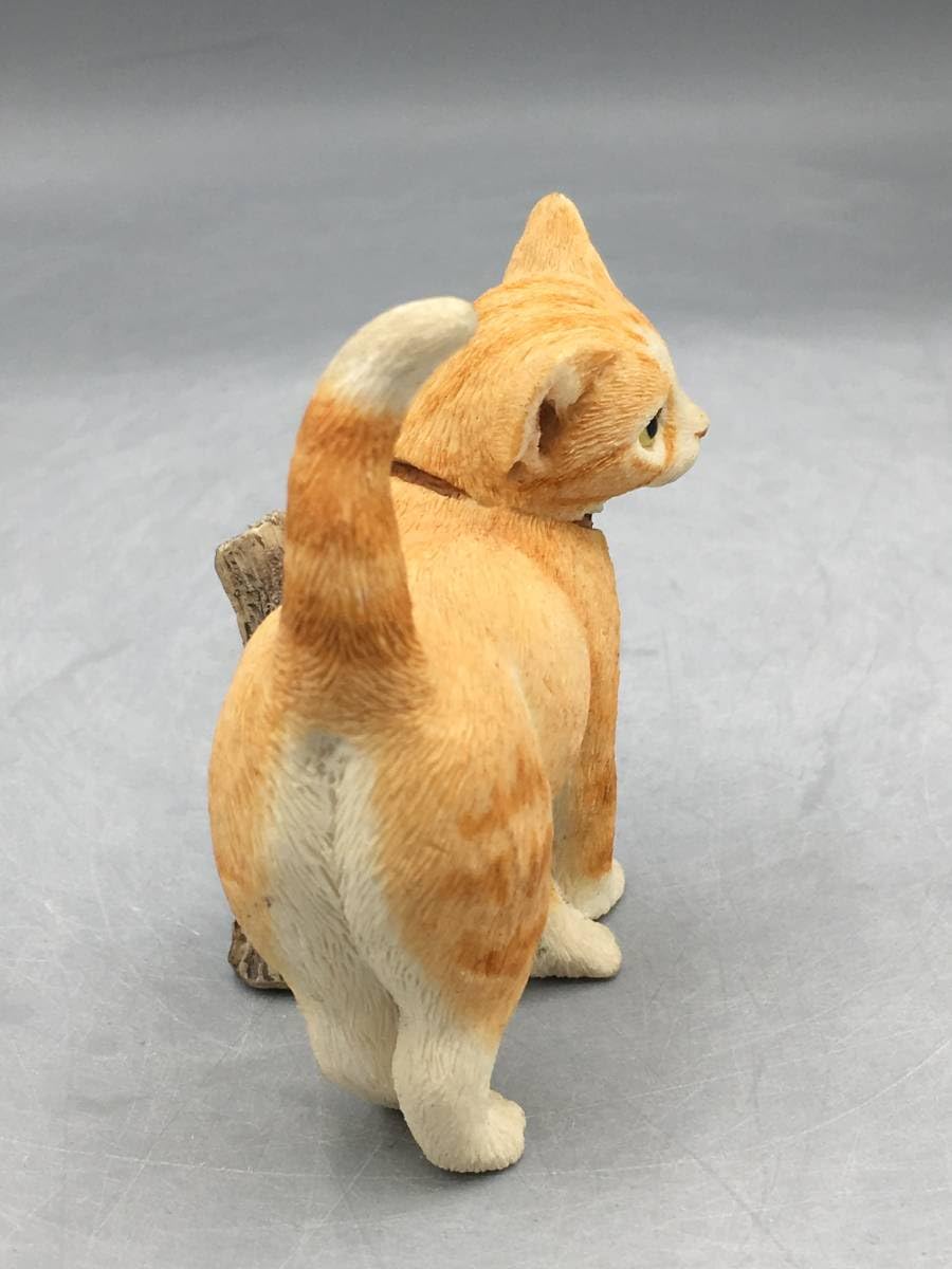 シェラット＆シンプソン 英国 置物 ねこ ネコ : 茶トラ 猫 茶トラ猫