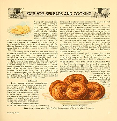 The Business of being a Housewife 1921 Fats for Spreads & Cooking Poster Print (18 x 24)