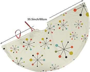 Amazon.com: srufqsi Retro Modern 50S 60S Traditional Christmas