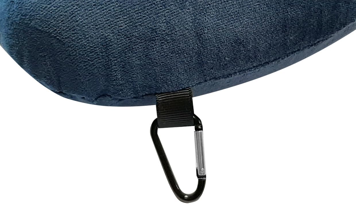 Travel in Comfort: Review of the Blue Memory Foam Neck Pillow for Planes and Cars