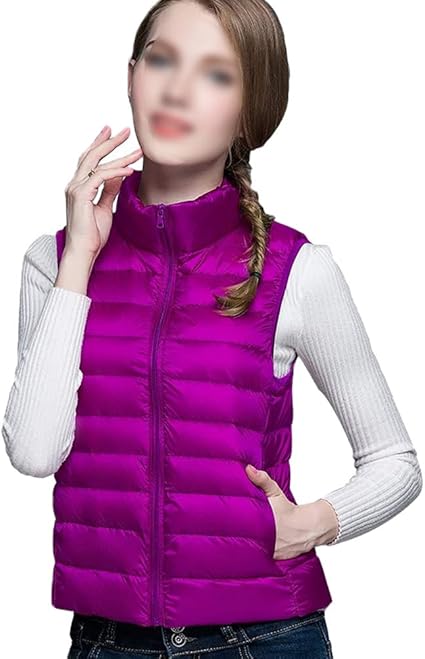 Femme Longue Doudoune Sans Manche Gilet Ultra Chaud LéGèRe Veste Manteau Parka Blouson ZippéE Capuche Doudoune Fille Hiver Printemps Manteau En Duvet Matelassé Manteau Long Gilet Doudoune Noël #50