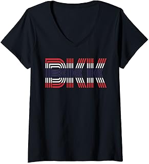 Womens BANGKOK THAILAND FLAG BKK AIRPORT CODE PHUKET CHIANG MAI V-Neck T-Shirt