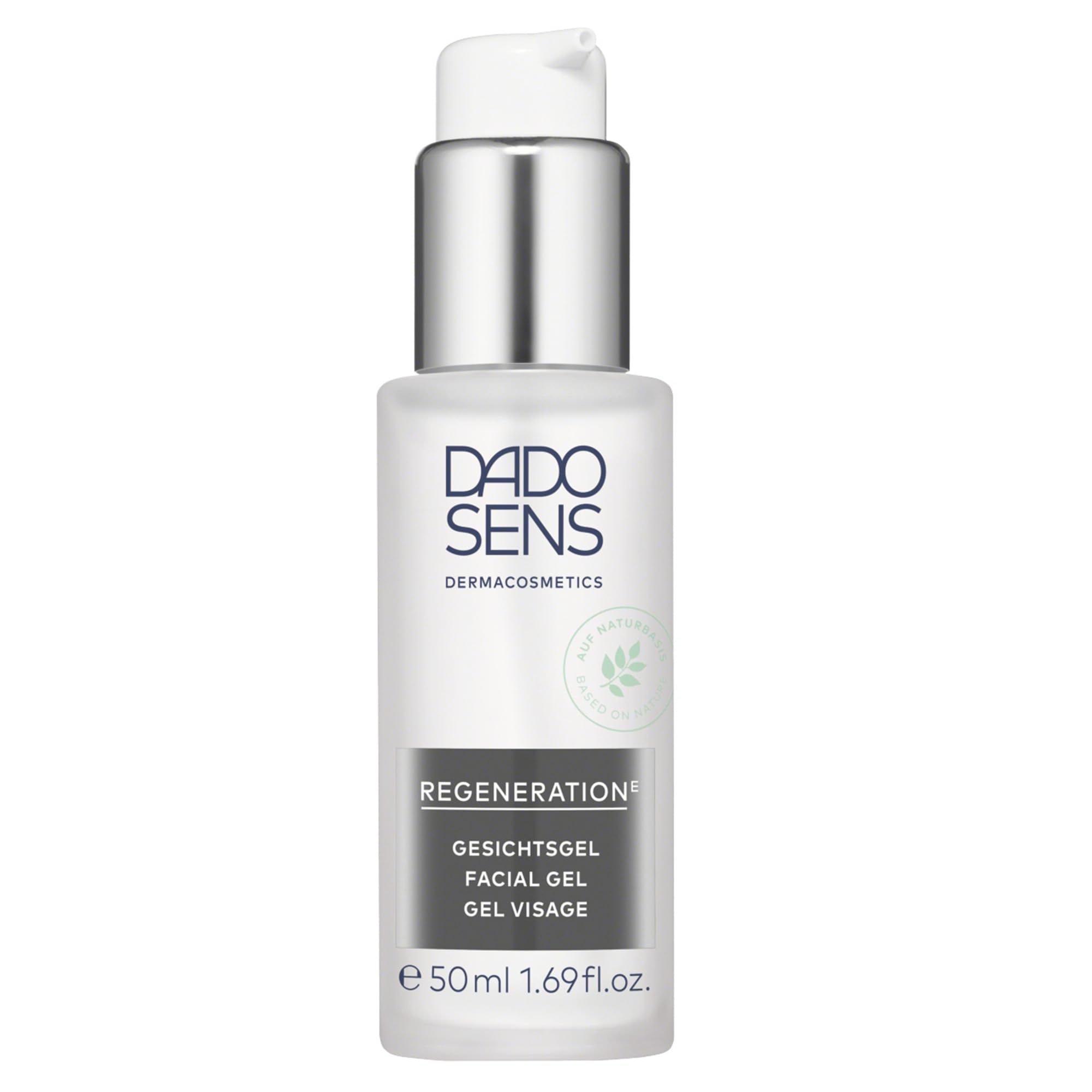 DADO SENS Rigenerazione e gel viso 50 ml – idratante intensivo per lenire e rafforzare la pelle – anche accompagnato da terapia per neurodermite e psoriasi