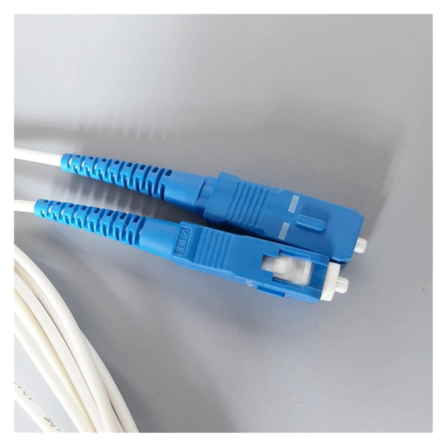 5m/10m Fiber Optic Cable SC/UPC-SC/UPC 2.0mm Single-Mode Indoor Extension Cable with simplex Converter(5M SC UPC Fiber)