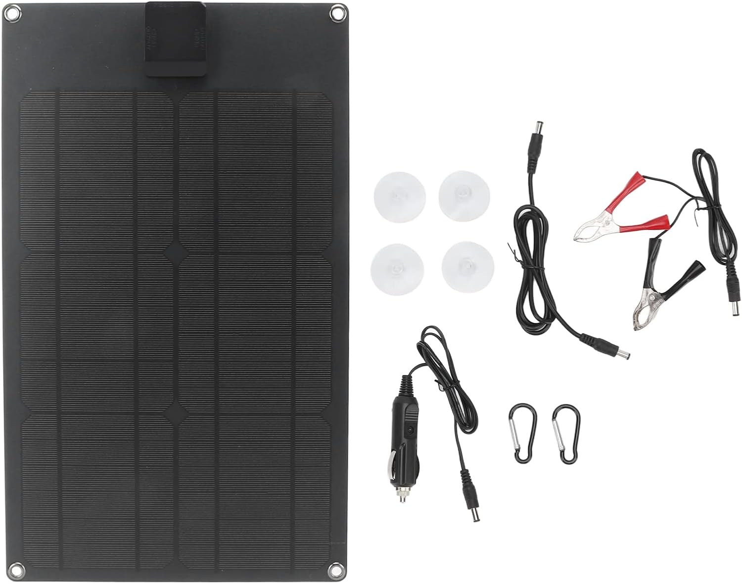 Solar Panel 20W Portable Solar Charger with USB Type C DC Output for Outdoor Emergency Charging Mobile Phone Power Bank GPS Camera