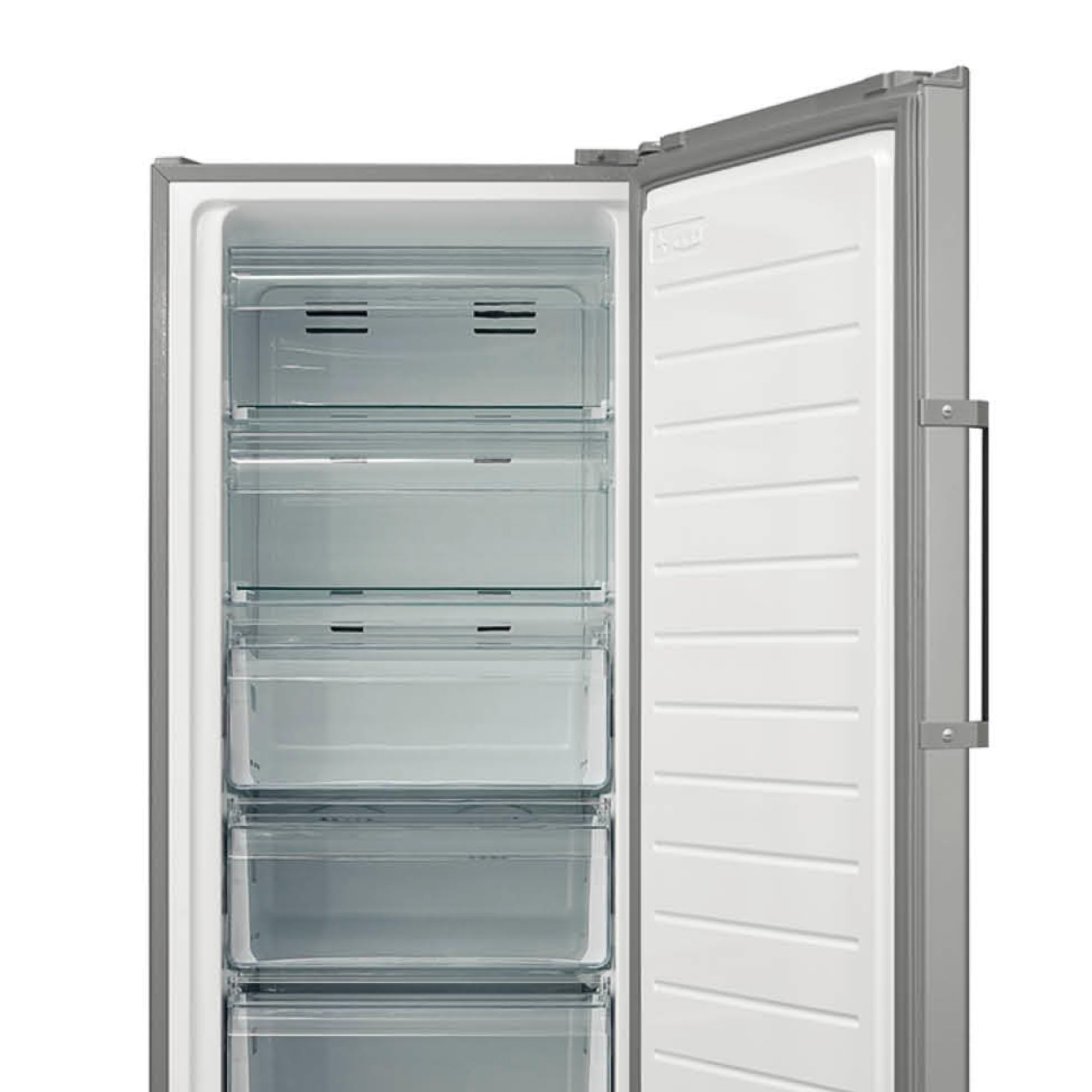 Edesa Congelador EZS-1732 EX/A Total No Frost, Regulación Electrónica de Temperatura, 7 Cajones de Gran Capacidad, Iluminación LED, Control Electrónico, Ancho 63,5 cm, Color Blanco