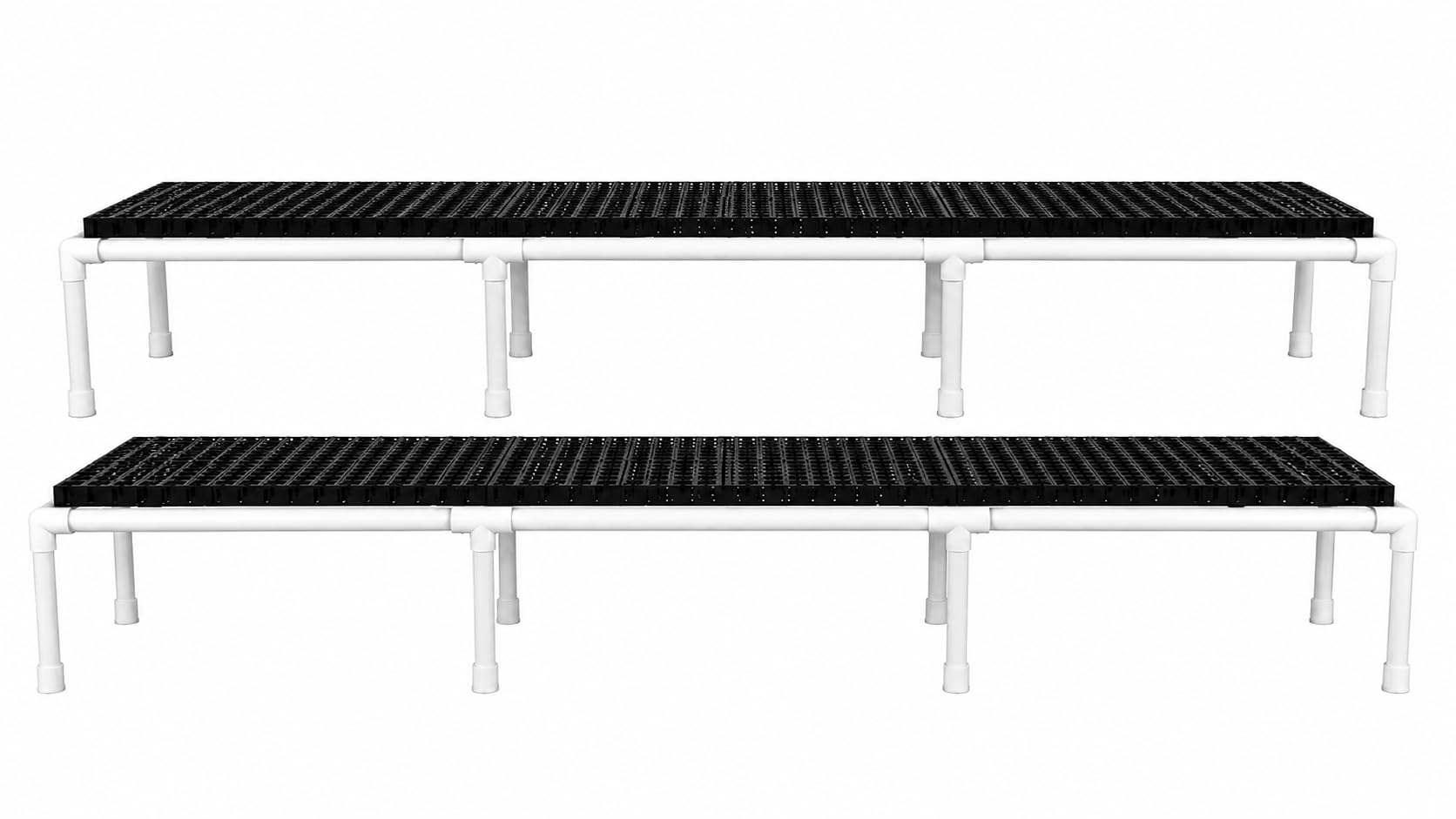 UPVC Garden Plant Stand for Balcony & Indoor Plants | Rustproof Heavy Duty Plant Stand (150 kg Load Capacity) | Best for Growbags, Home, outdoor gardening, terrace gardening| stand for lifetime use without Rust (pack of 2)-image-12