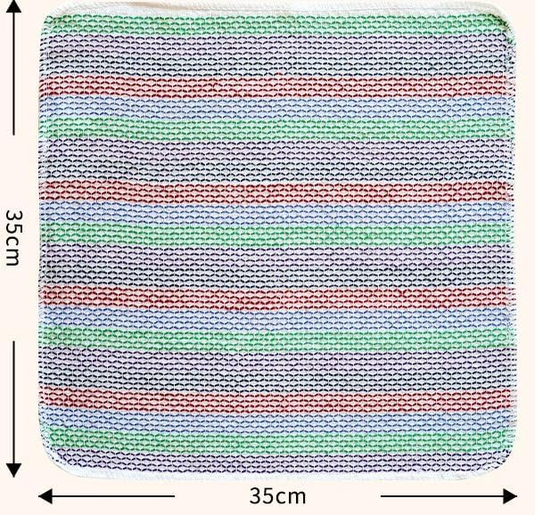 Miniatura 9 de Mia'sDream Cleaning Rags - Paños de cocina de algodón, paños de limpieza absorbentes, sin olor, paños de cocina de 13 x 13 pulgadas, paquete de 8