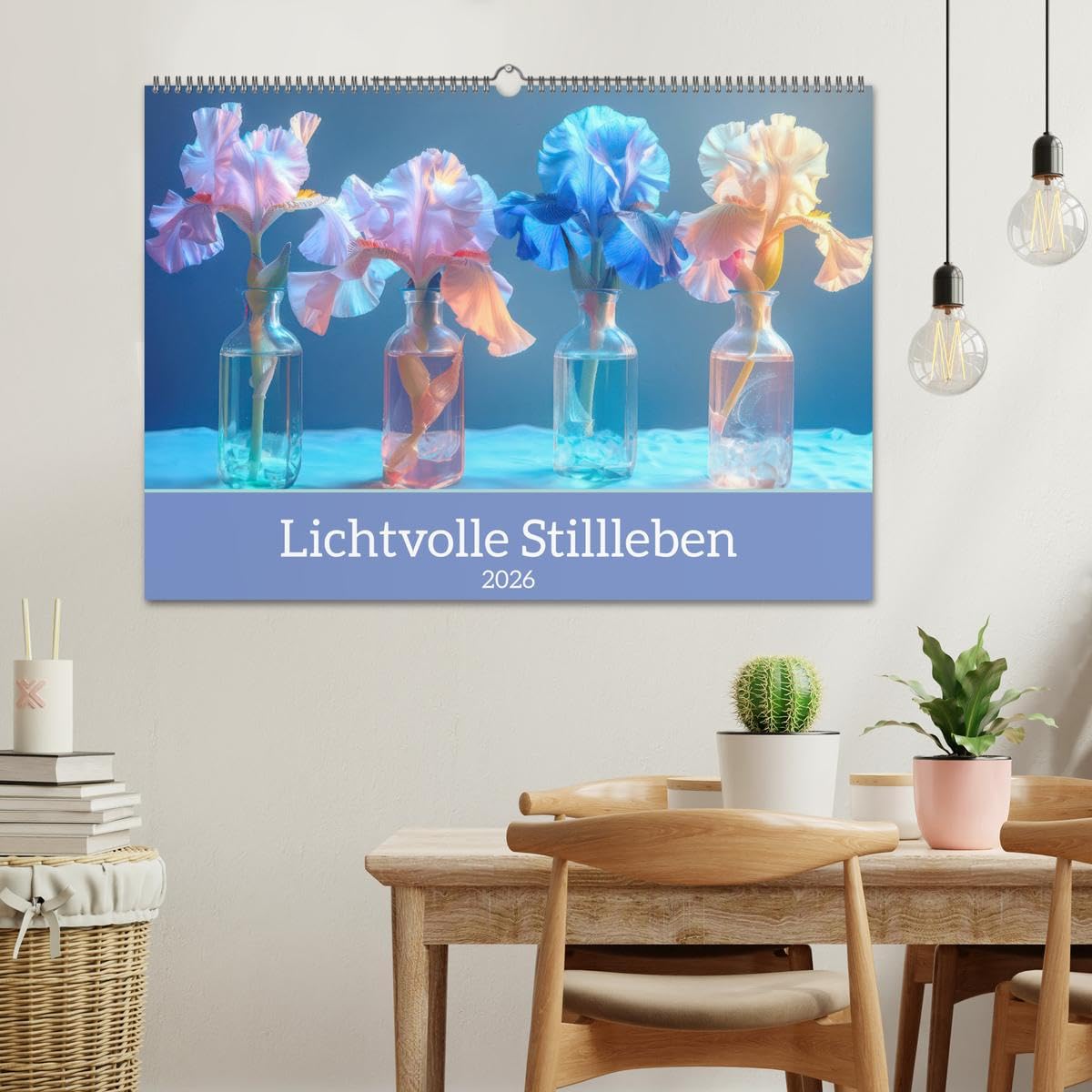 Lichtvolle Stillleben (Wandkalender 2026 DIN A2 quer), CALVENDO Monatskalender: Inszenierte Dekoration (CALVENDO Natur)