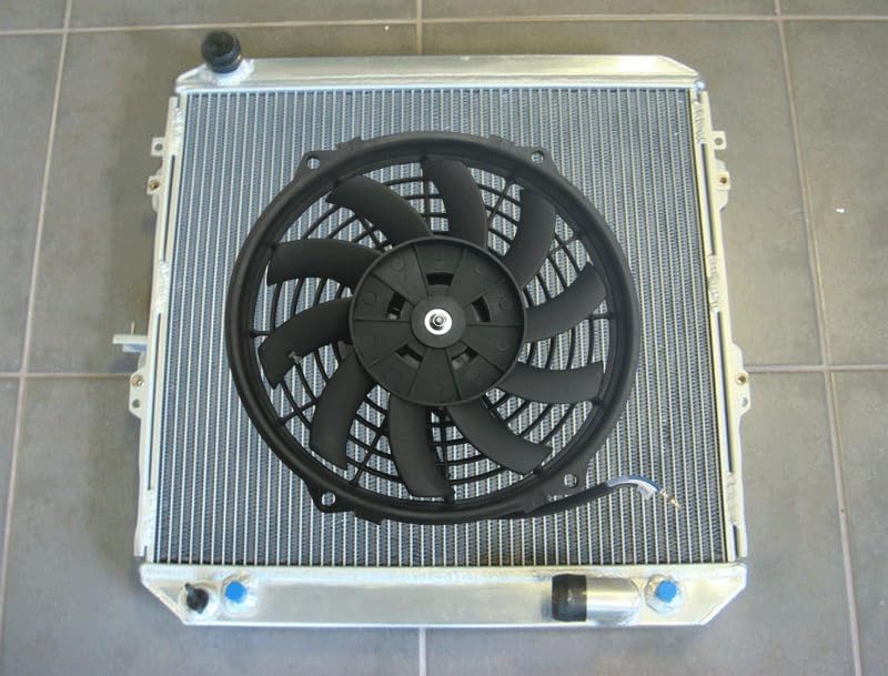 Nuevo radiador de aluminio + ventilador para TOYOTA SURF HILUX 2.4 y 2.0 LN130 Diesel